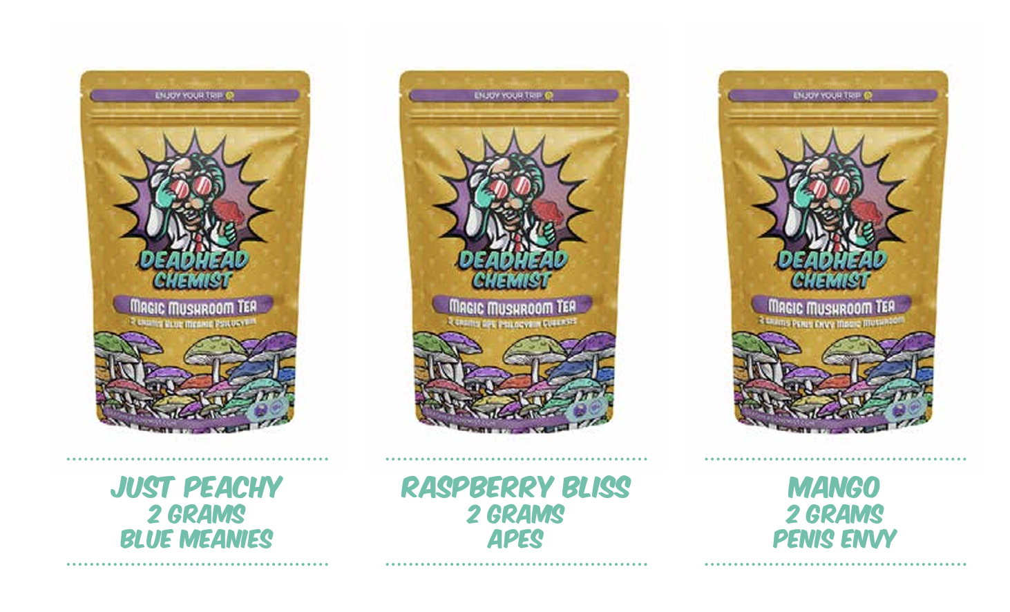 Shroom Teas - Deadhead Chemist